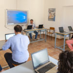aula informatica LIM scuola pietro giannone